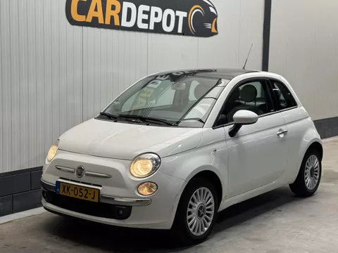 Fiat 500 1.4-16V Lounge Zeer netjes Airco Panoramadak
